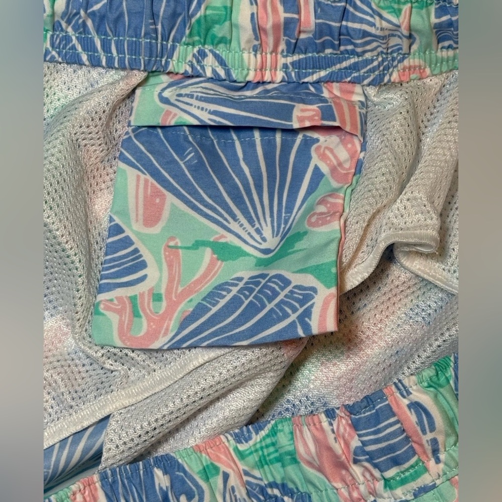 Vineyard Vines Swim Trunks Mens XL Beach Print Lined Bathing Suit 7" Quick Dry - Picture 6 of 8
